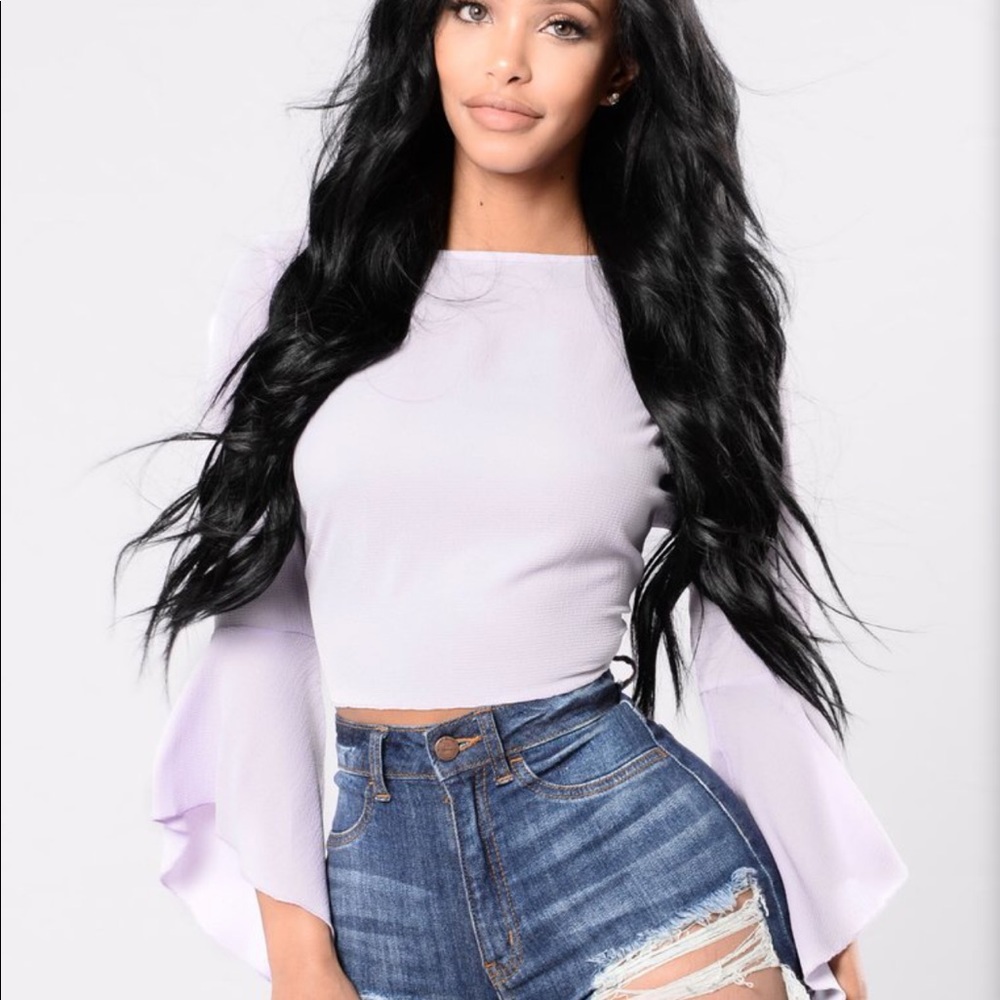 Haute Date Top- Lilac